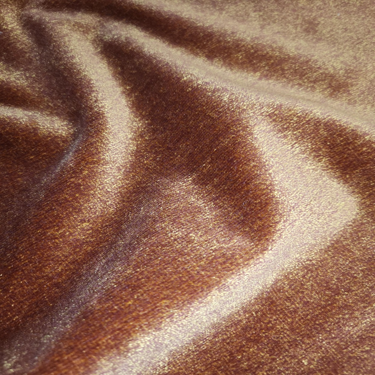 cotton acetate naia dual color shiny velvet