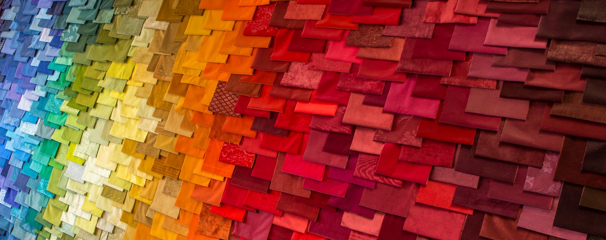 Raymakers mur de velours multicolore